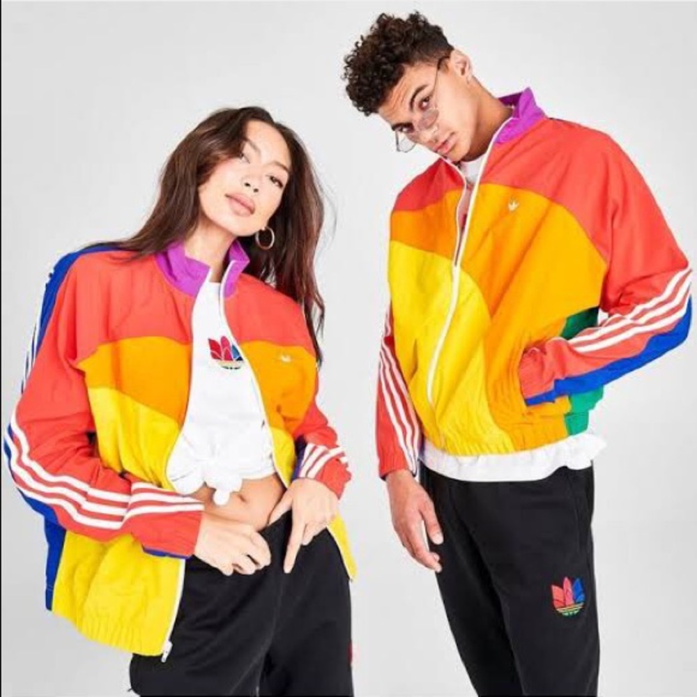 Adidas Pride Off Center Jacket 🌈